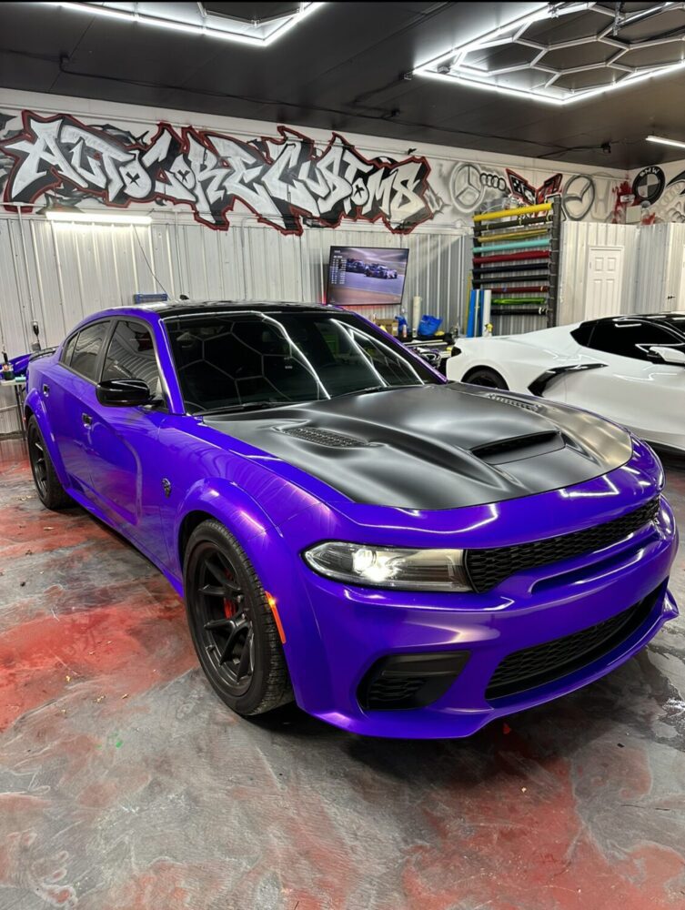 Hellcat Red Eye wrapped - AutoCore Customs